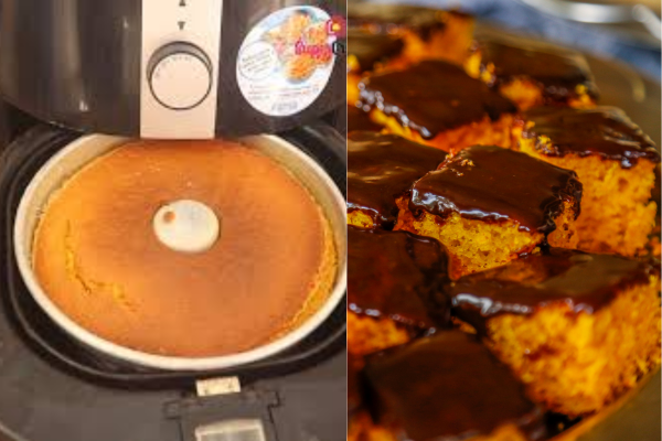 Receita de Bolo de Cenoura na Air fryer: Aprenda o Passo a Passo