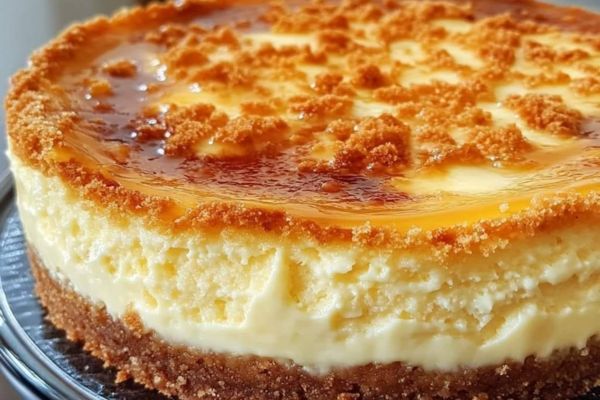 Cheesecake de Abacaxi: Uma Deliciosa Combinação Tropical Cheesecake de Abacaxi redondo