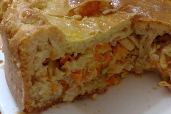 Pastelão de Frango Delicioso. Passo a Passo. Faça Já pedaço de pastelão de frango